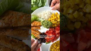 WHAT I EAT IN A DAY  100G Protein  Link to Full Recipes⬆️ healthyrecipes whatieatinaday [upl. by Lockhart]