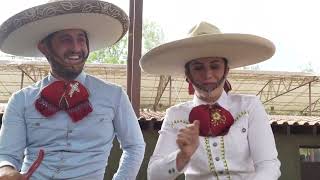 Coleadero de parejas de la nacional de charros con mi amiga luz clarita de zacatecas 😃🐴👌🏻🇲🇽 [upl. by Netsriik575]