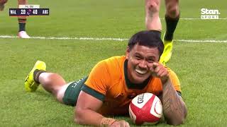 BEST TRIES OF 2024  Wallabies Try of the Year Nominees [upl. by Leahcimauhsoj]