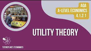 4121  AQA Economics  Consumer Behaviour  Utility Theory [upl. by Leor]