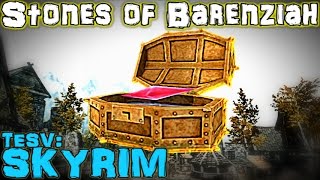 ALL 24 Stones of Barenziah  No Stone Unturned Guide ReDub  TESV Skyrim Special Edition [upl. by Ramses959]