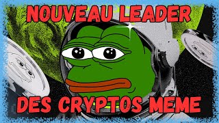 PEPE COIN 🐸 NOUVEAU LEADER DES MEME COINS  🔥 ÉNORME VOLUME EN 24H 😱 [upl. by Bertolde510]