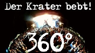 Der Krater Bebt Megesheim  360° Video  Festival Video [upl. by Heng]