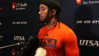 UTSA S Elliott Davison Media Availability 102924 [upl. by Anwahsar]