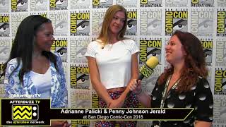 Adrianne Palicki amp Penny Johnson Jerald The Orville  San Diego ComicCon 2018 [upl. by Nwahc487]