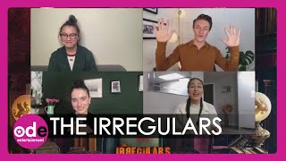 THE IRREGULARS Harrison Osterfield Thaddea Graham amp Darci Shaw Talk New Netflix Series [upl. by Donetta427]