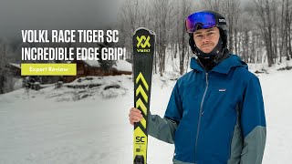 Volkl Racetiger SC Review  Incredible edge grip [upl. by Heppman628]