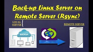 How to backup Linux Server To Remote Server with RSYNC command [upl. by Puklich]