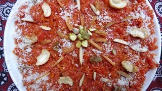 gajar halwa recipe carrot halwa recipe in hindi english [upl. by Nattie851]