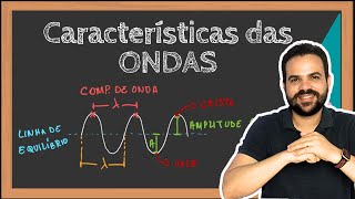 Características das ondas  Período Frequência comprimento de onda e velocidade de propagação [upl. by Dorreg18]