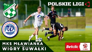 3 LIGA MŁAWIANKA MŁAWA  WIGRY SUWAŁKI [upl. by Eissalc265]