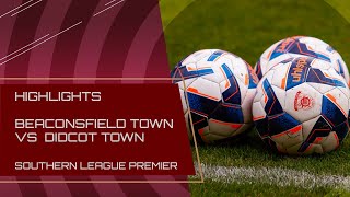 Highlights Beaconsfield Town vs Didcot Town [upl. by Obmar]