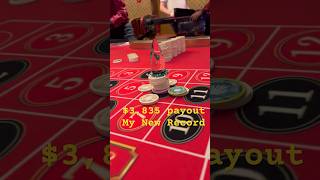 Epic Roulette Win My Biggest Payout EVER shorts roulette [upl. by Nonac]