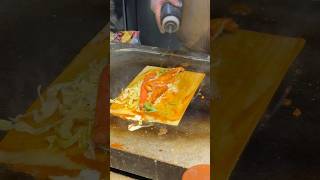 🇨🇳 Chinese Traditional Street Food Grilled Cold Noodles foodie streetfood shorts [upl. by Mcnamee]