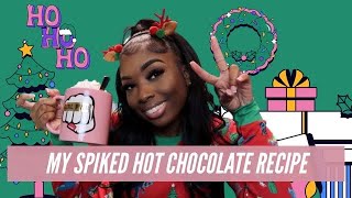 How To Make Spiked Hot Chocolate  Why I Had To Quit Vlogmas [upl. by Atnahc]