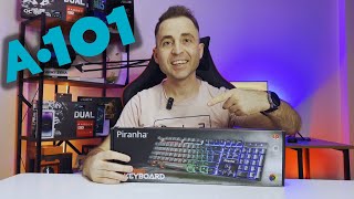 Piranha 2345 İncelemesi  A101 RGB Gaming Klavye [upl. by Stanfield381]