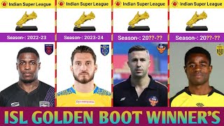 Indian Super League Golden Boot Winners List 20142024 ⚽ [upl. by Venetia]