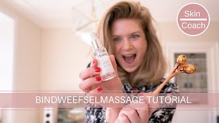 BINDWEEFSELMASSAGE LIVE TUTORIAL👌  DE SKINCOACH VLOG 42 [upl. by Michey]