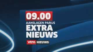 VTM • Nieuws  Extra Nieuws Opener Aanslagen Parijs [upl. by Sherlock508]