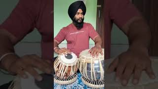 tal darda hindi song tabla play sandeep singh [upl. by Ydnar974]