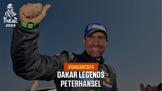 Dakar Legends  Peterhansel  my first Dakar Dakar2024 [upl. by Salguod]