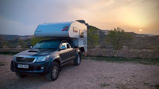 Tischer Box 200 Demountable Camper Walkaround  4x4 Pickup [upl. by Maxima321]