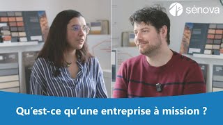 Quest ce quune entreprise à mission [upl. by Whittaker]