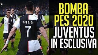 Colpo PES 2020 JUVENTUS in esclusiva per Konami [upl. by Inatirb]