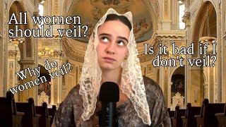 VEILING  what is catholic veiling and why do women do it [upl. by Orvas]