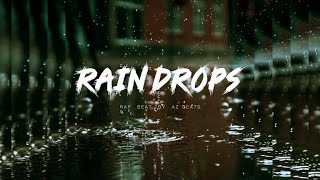 Free DL  Rain Drops  dark piano trap type beat  Rap Instrumental [upl. by Ahsienyt]