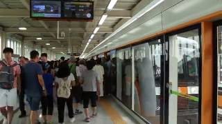 Incheon Metro Line 2 Series 2000 at Geomam Station [upl. by Bennet]