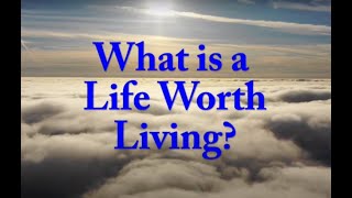 DBT  Life Worth Living Goals [upl. by Aisirtap]