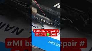 Mi battery 🪫 repair subscribe repair shortvideo vairalvideo [upl. by Doggett561]