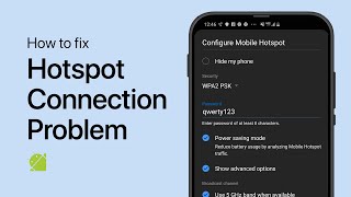 How To Fix Hotspot Connection Problems on Android in 2024 [upl. by Jonah]