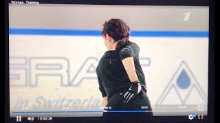 Elizaveta  Liza  Tuktamysheva  Елизавета Туктамышева  エリザベータ・トゥクタミシェワ CORF Practice  20190222 [upl. by Adiazteb2]