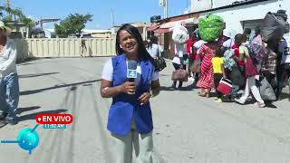 Haitianos retornan a su país por frontera con Dajabón [upl. by Merilee320]