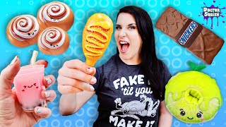 MASSIVE Food Squishy Haul Honest Review [upl. by Ronoh696]