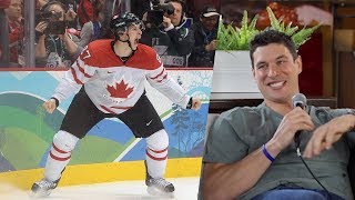 Spittin Chiclets Interviews Sidney Crosby In Halifax Nova Scotia [upl. by Ira]