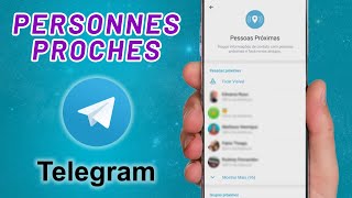 VOIR DES PERSONNES PROCHES DE VOTRE EMPLACEMENT SUR TELEGRAM  ÉTAPE PAR ÉTAPE [upl. by Smiley646]