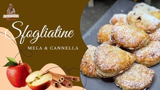 SFOGLIATINE MELE E CANNELLA torta ricette [upl. by Slen]