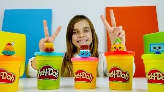 Shopkins Spielspaß  Mal sehen ob sie was zu Essen findet [upl. by Omora]