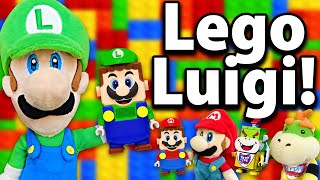 Crazy Mario Bros Lego Luigi [upl. by Cutty786]