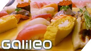 So isst die Welt Sushi  Galileo  ProSieben [upl. by Yramesor69]