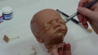 Ethnic Reborn Doll layer 2 of 6  Reborn Doll Tutorial [upl. by Emsmus]