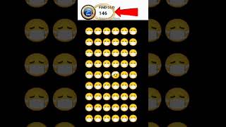 FIND ODD EMOJI FIND ODD trendingshorts emojigame ytshorts [upl. by Eniala]