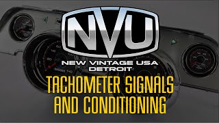 TACHOMETER SIGNALS AND WIRING [upl. by Airehc]