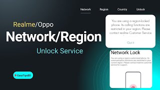 How To RealmeOppo Network LockRegion Lock Unlock  Realme Region Unlock  Oppo Network Unlock [upl. by Nolava]