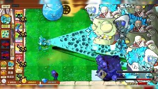 Strengthen the heroic plants oneonone hit 40 boss【PVZ Hybrid】 [upl. by Bridie]