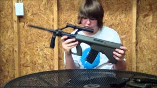 ASG Licensed Steyr AUG A1 Airsoft AEG Rifle review by TheJCAirsofters [upl. by Maurita138]