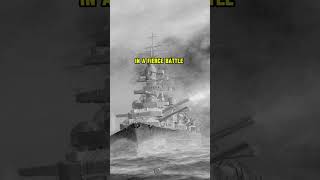 The sinking of the German battleship Bismarck worldwar2 navy war historical historyfacts [upl. by Ainavi]